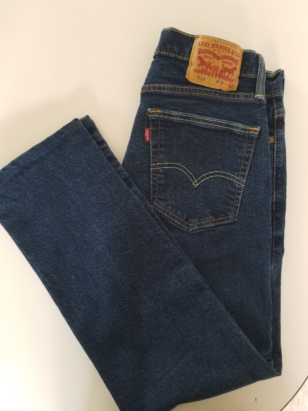 Levi’s 514 Straight Leg Jeans 30x32 Dark Wash Classic Fit